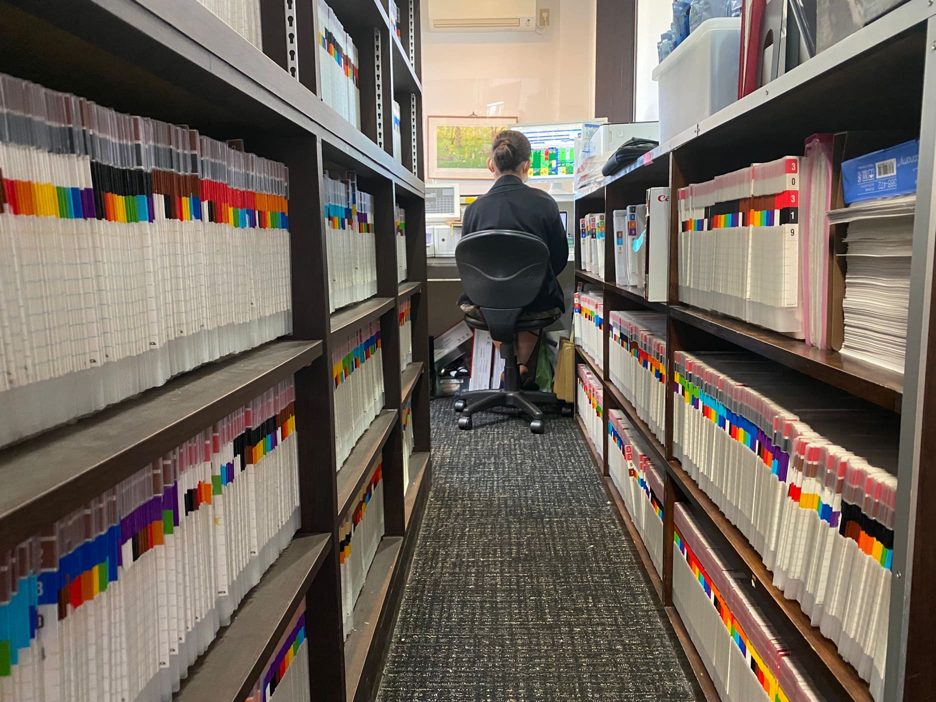 既存カルテのスキャン